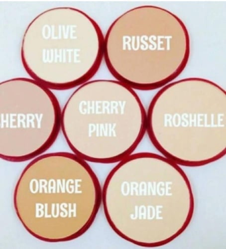 بودرة وجه سمر كيك الفلبينية مع اسفنجة