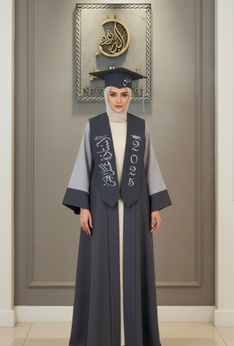 عباية تخرج مطرزة حسب الطلب