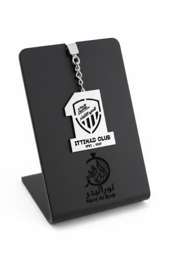 ميداليه مفاتيح نادي الاتحاد نحت مطلي حسب الطلب