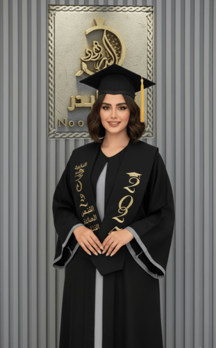 عباية تخرج مطرزة حسب الطلب