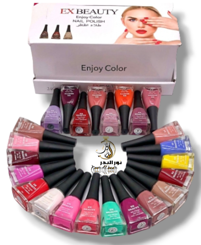 مجموعة الجمله طلاء اظافر مناكير متعددة الالوان عدد...