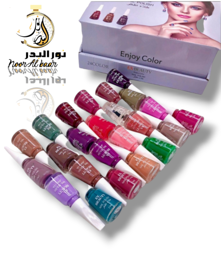 مجموعة الجمله طلاء اظافر مناكير متعددة الالوان عدد...