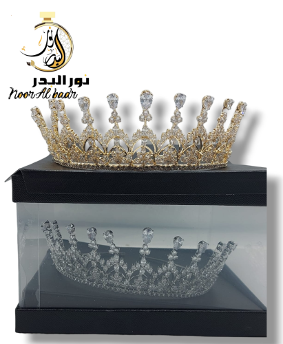 تاج عروس فخم زركون عالي الجودة شبيه الالماس ستجعل...