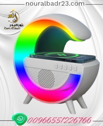 سماعات بلوتوث مضيئه بعده الوان