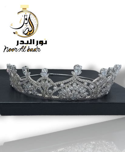 تاج عروس فخم زركون عالي الجودة شبيه الالماس ستجعل...