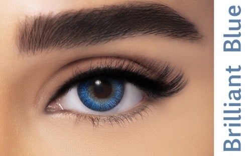 Fresh Look color blends brilliant blue
