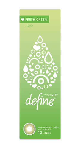 ACUVUE define 1 Day Green