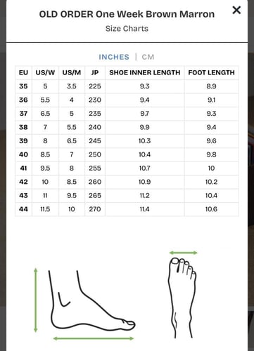 حذاء OLD ORDER اصلي