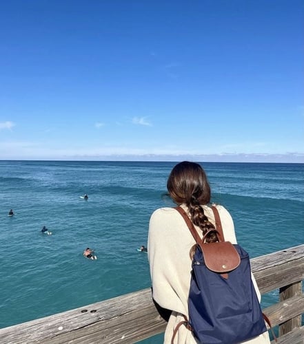 شنطة ظهر لونق تشامب هاي كوالتي