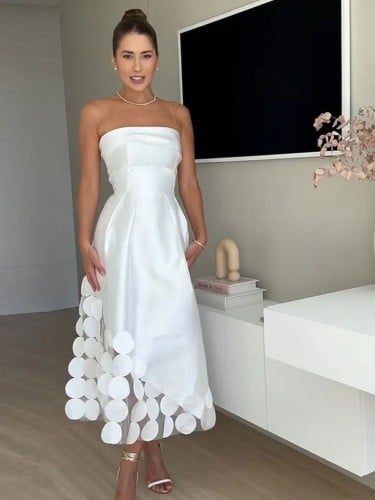 فستان ماكسي بلا اكمام هاي كوالتي