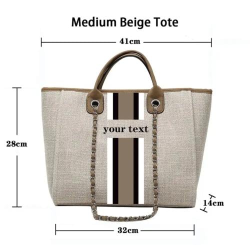 شنطه مع طباعه أحرف هاي كوالتي