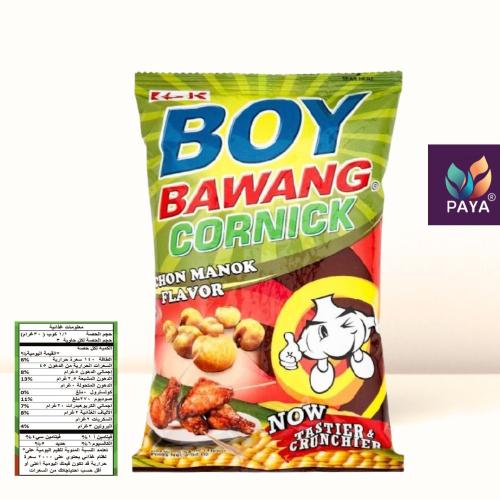 ذرة بوي باونج بنكهة ليشون مانوك – BOY BAWANG Corni...