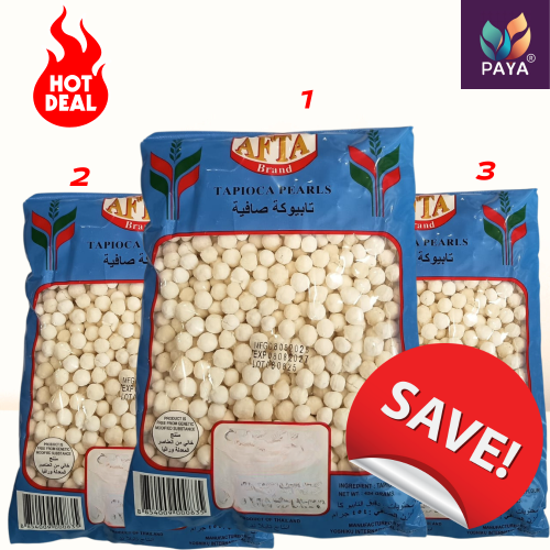 3X تابيوكا لؤلؤ حجم كبير – Large Tapioca Pearls