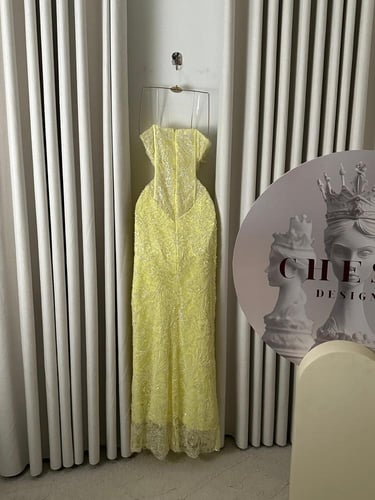 فستان ليموني