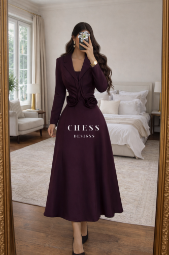 Purple dress