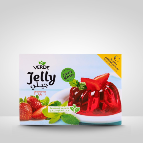جيلي بالفراولة من فيردي 15جم - Verde Strawberry Je...