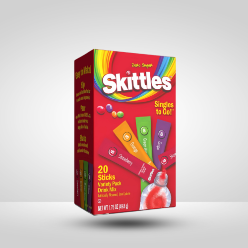 سكيتلز - سنجل تو قو مزيج مشروب باودر فواكة مشكلة (...