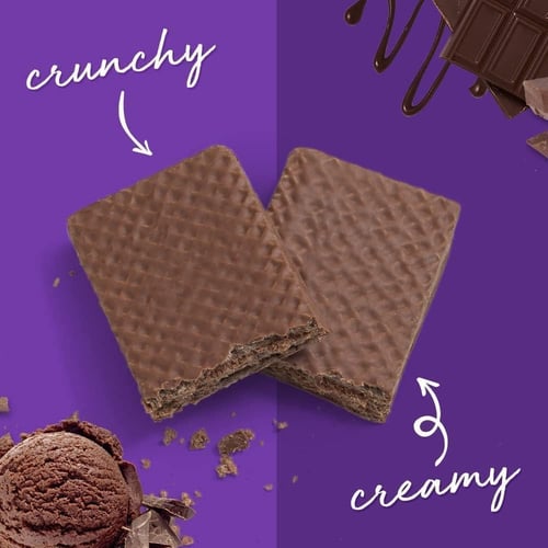 ويفر بروتين باور كرانش تريبل شوكليت 40جم - Power C...