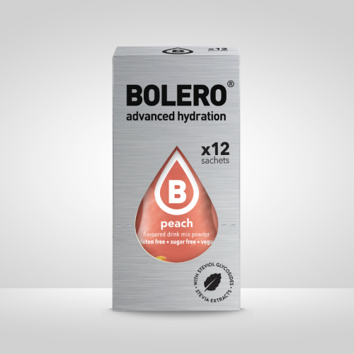 بوليرو منكهات ترطيب وتحلية المياه نكهة الخوخ (12 ح...