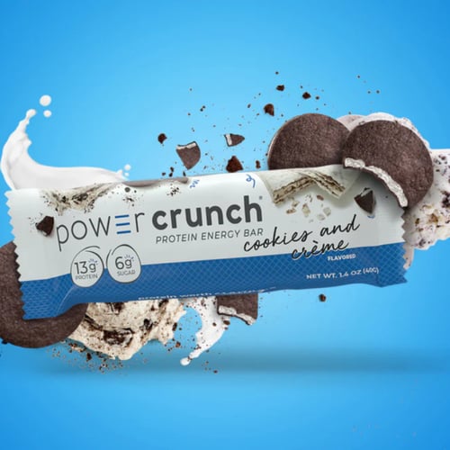 ويفر بروتين باور كرانش كوكيز كريم 40جم - Power Cru...