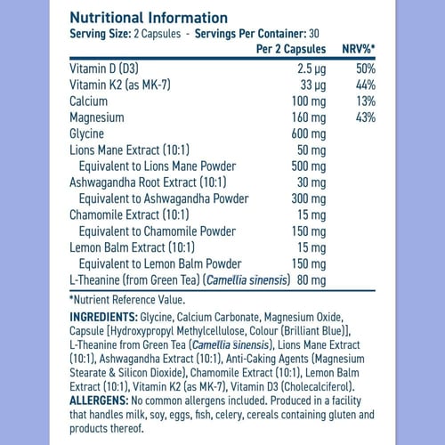 ابلايد نيوترشن كبسولات دعم النوم 60 كبسولة Applied...