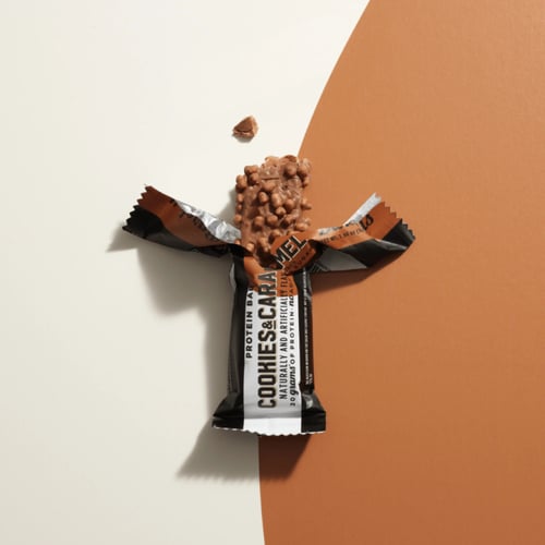 باربلز بروتين بار كوكيز كراميل 55جم