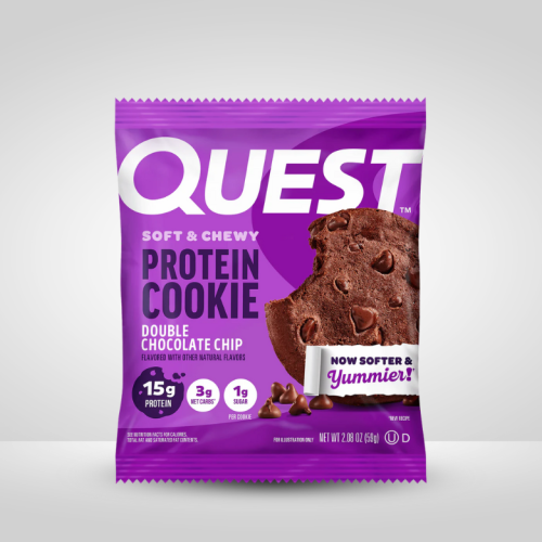 كويست بروتين كوكيز دبل شوكليت شيب 59جم