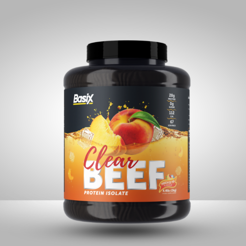بيسكس بيف بروتين اللحم بنكهة ايس تي خوخ - Basix Cl...