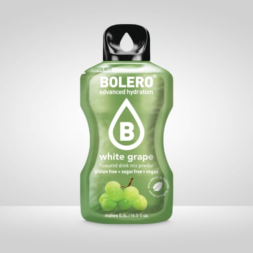 بوليرو منكهات ترطيب وتحلية المياه عنب أبيض (12 حبة...