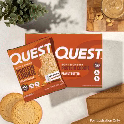 كويست بروتين كوكيز بينت بتر 58جم