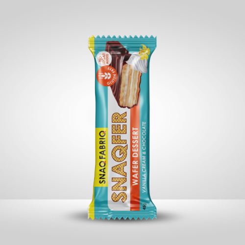 ويفر سناكفر سناك فابريك بالفانيلا والشوكولاتة 45جم...
