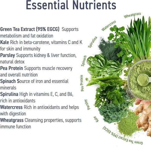 بديل الخضراوات ابلايد نيوتريشن كريتيكال جرينز بدون...