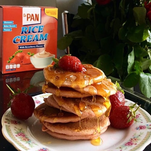 دكتور بان رايس كريم فراولة 400جم-DR Pan Rice Cream