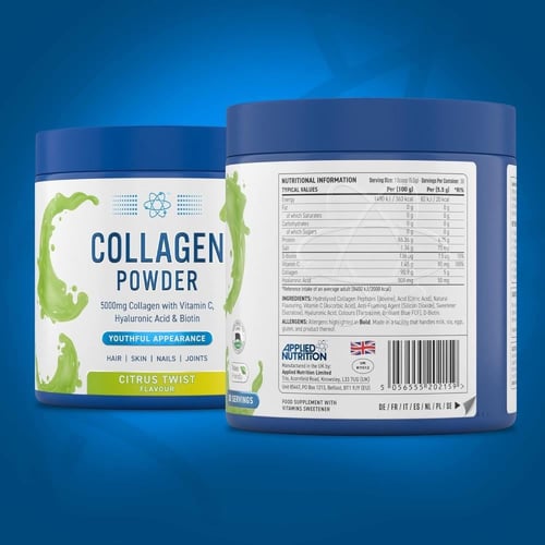 ابلايد نيوترشن كولاجين حمضيات 165جم - Applied Coll...