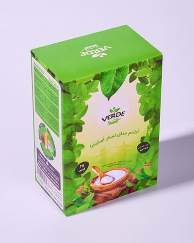 محلي استيفيا 25 كيس ورق من فيردي 37.5جم - Verde St...