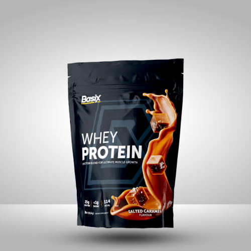 بيسكس واي بروتين الحليب بنكهة الكراميل المملح - Ba...