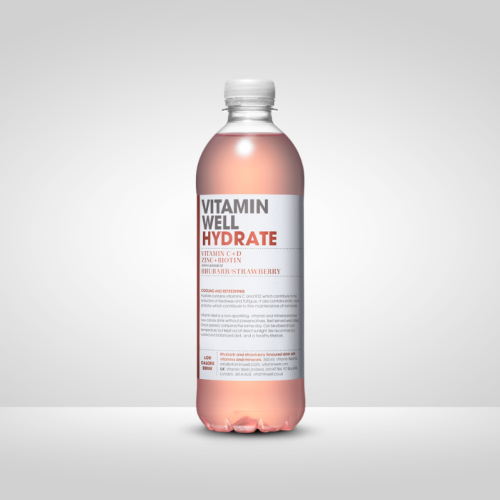 فيتامين ويل مشروب الترطيب بنكهة الراوند والفراولة...