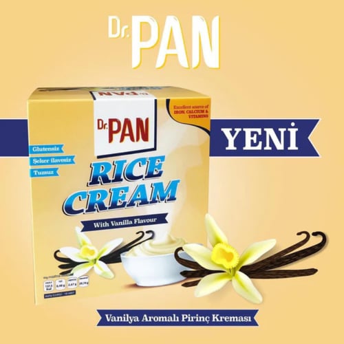 دكتور بان رايس كريم فانيلا 400جم-DR Pan Rice Cream