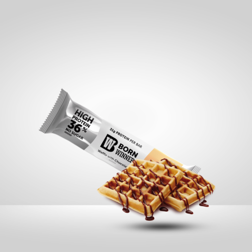 بروتين بار ميجا برو من بورن وينر - وافل بالشوكولات...