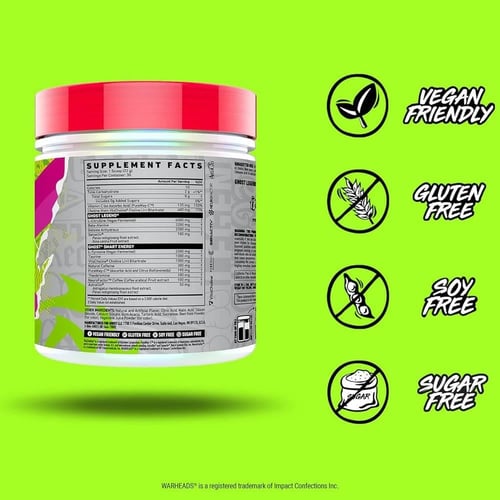 بري وورك اوت قوست ليجند نكهة البطيخ 660جم - Ghost...