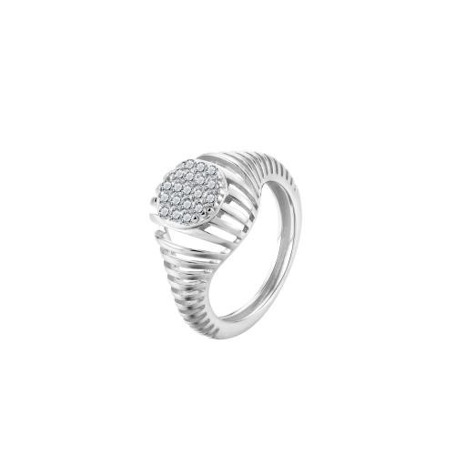 Trust RING in sliver color