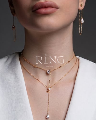 Minimalist Teardrop Necklace