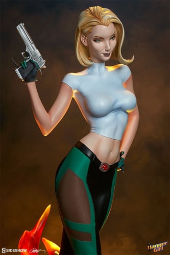 Danger Girl Statue By Sideshow