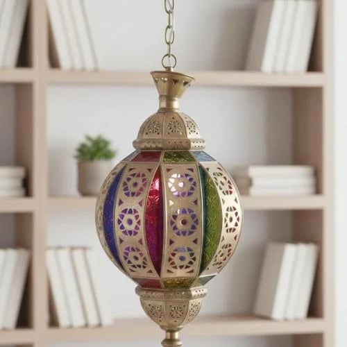 اضاءة فوانيس طراز مغربي