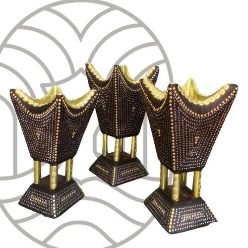 طقم ٣ مباخر نجدي ملكي رشم