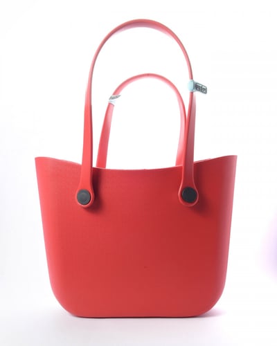 شنطة كروكس بونتوس وسط احمر