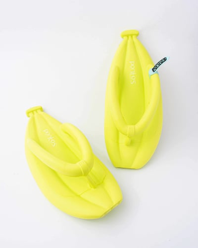 شبشب بنانا اصبع اخضر فاتح