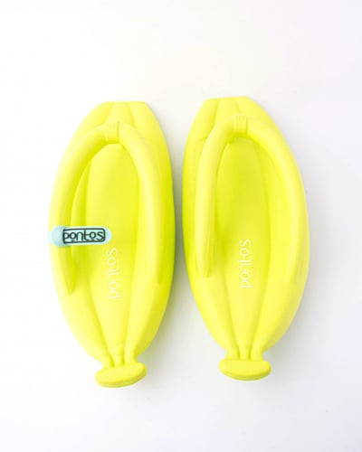 شبشب بنانا اصبع اخضر فاتح