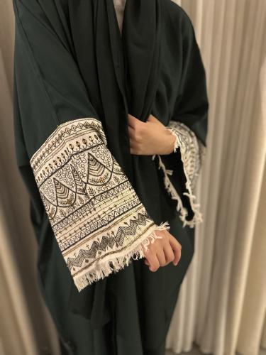 عباية شروق ) ملونه موديل 0002