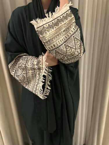 عباية شروق ) ملونه موديل 0002